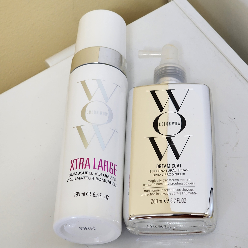 Color Wow Bombshell Volumizer and Dream Coat Spray Set